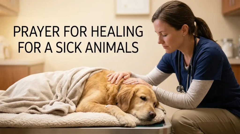 Prayer for Healing for a Sick Animals