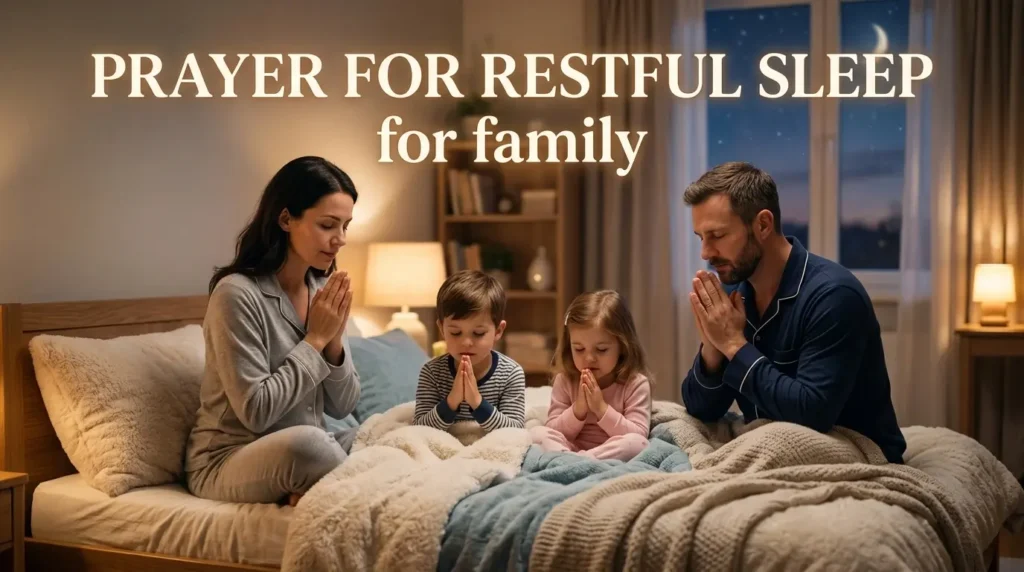 Prayer for Restful Sleep