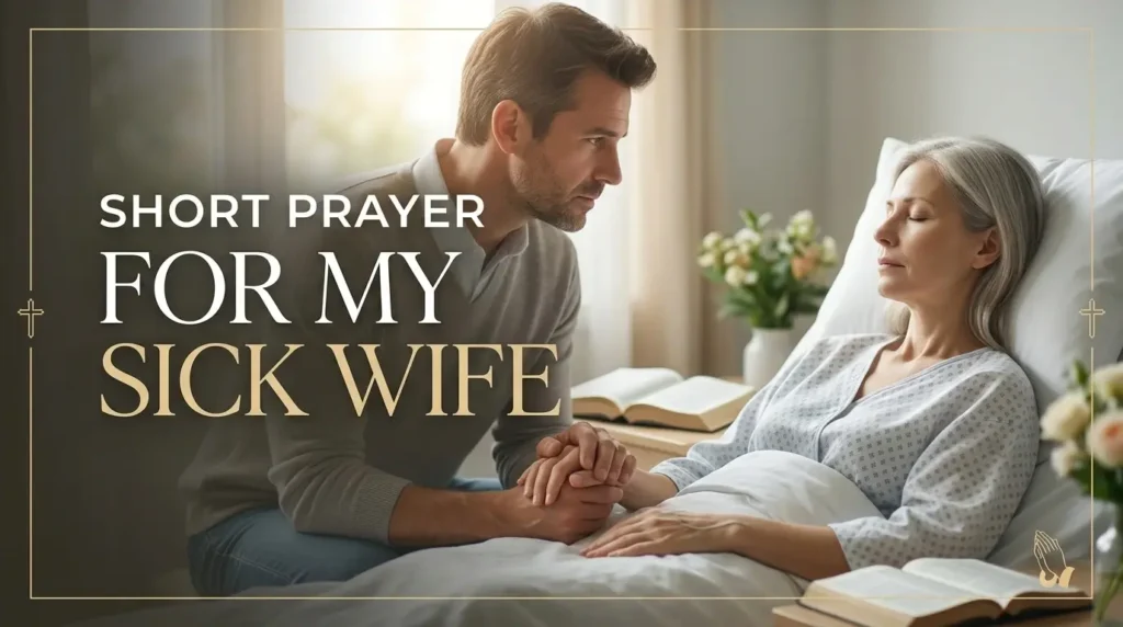Short Prayer for My Sick Wife