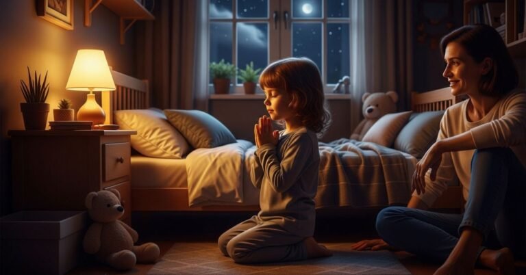 night time prayers for kids