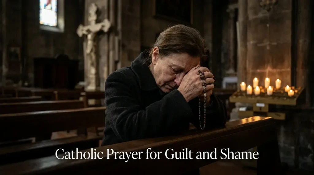 Catholic Prayer for Guilt and Shame