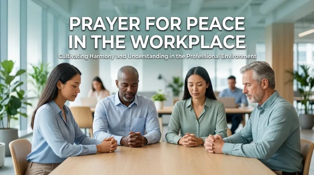 Prayer for Peace in the Workplace