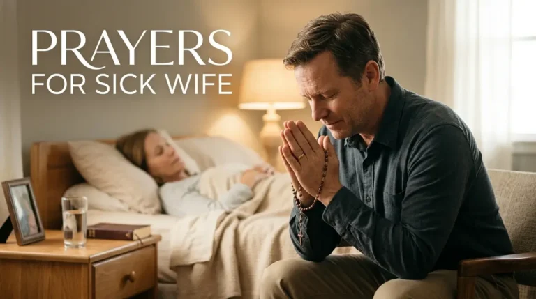 prayers for sick wife