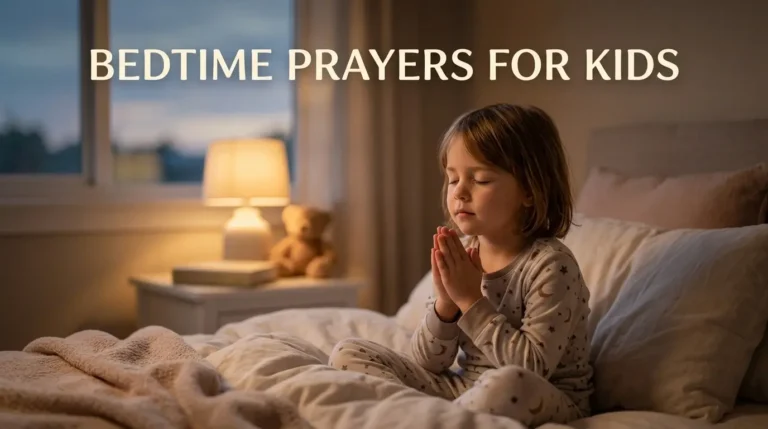 Bedtime Prayers for Kids