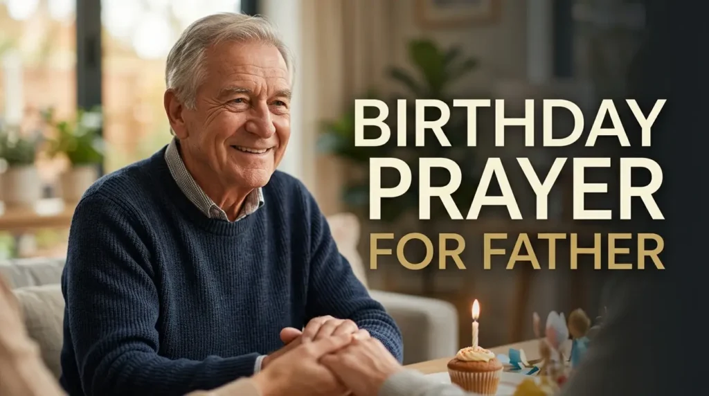 Birthday Prayer for Father