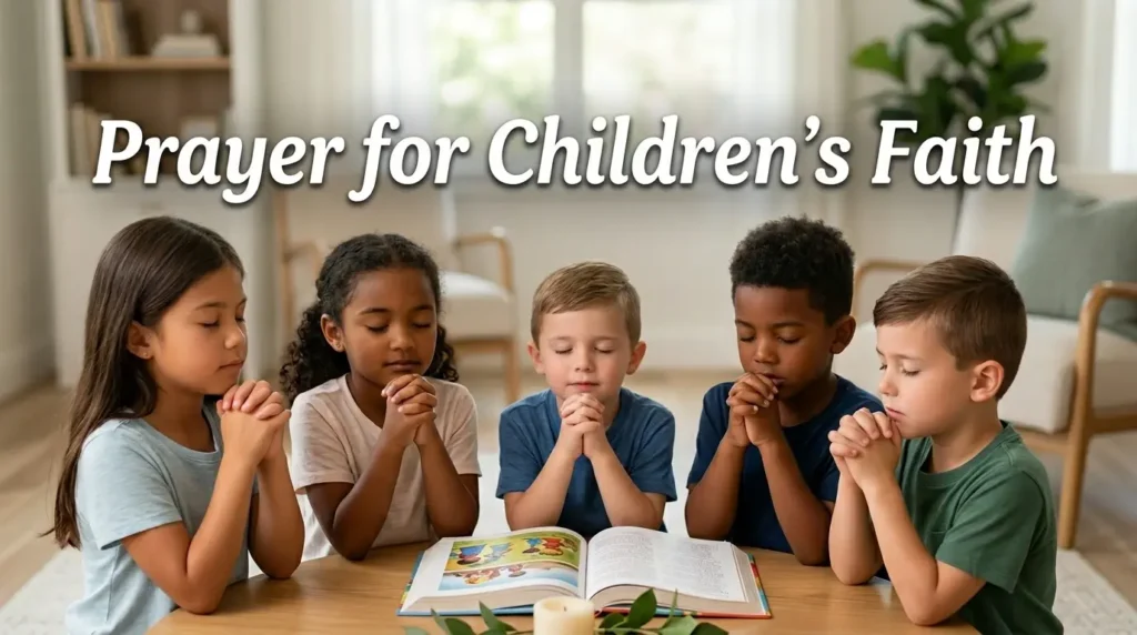 Prayer for Children's Faith