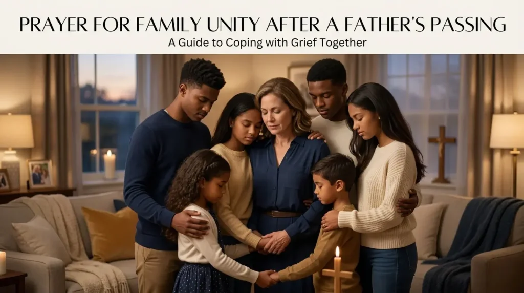 Prayer for Family Unity After a Father's Passing