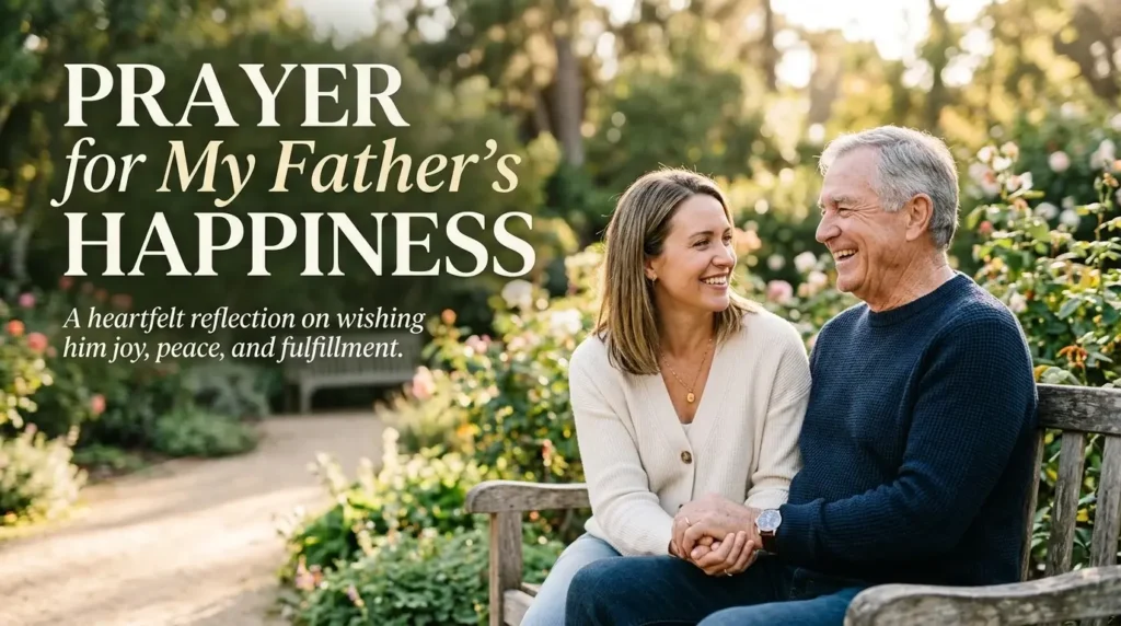 Prayer for My Father's Happiness