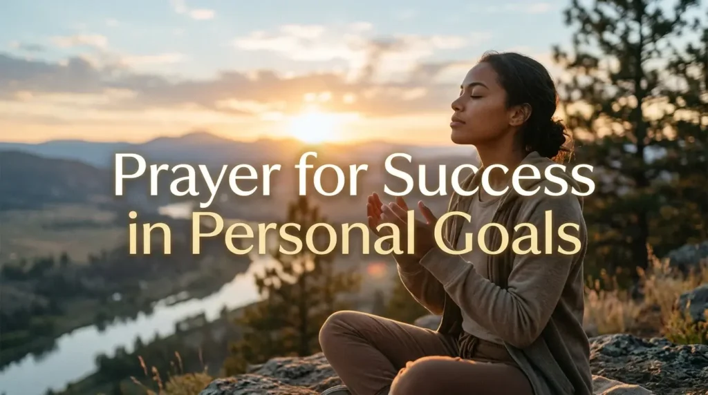 Prayer for Success in Personal Goals