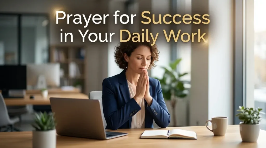 Prayer for Success in Your Daily Work