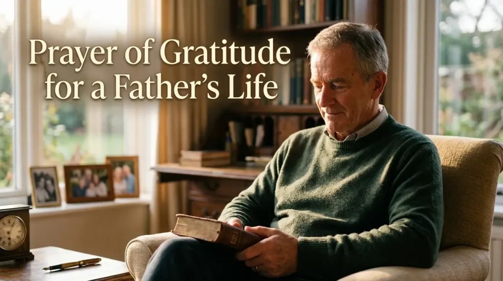 Prayer of Gratitude for a Father's Life
