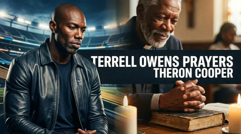 Terrell Owens prayers theron cooper