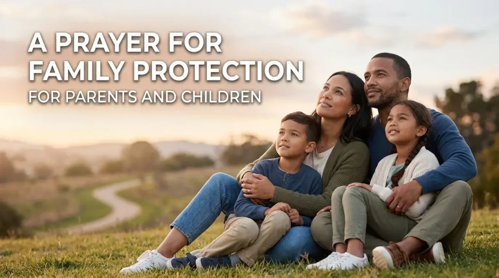 A Prayer for Family Protection for Parents and Children